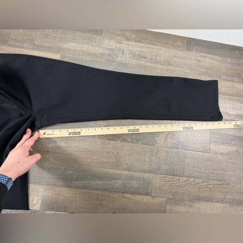 NWT NYDJ Sheri Slim Black Jeans - Picture 7 of 10